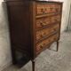Louis XVI 19th style dresser inlaid
