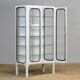 Vintage iron and glass medicine cabinet, 1970s