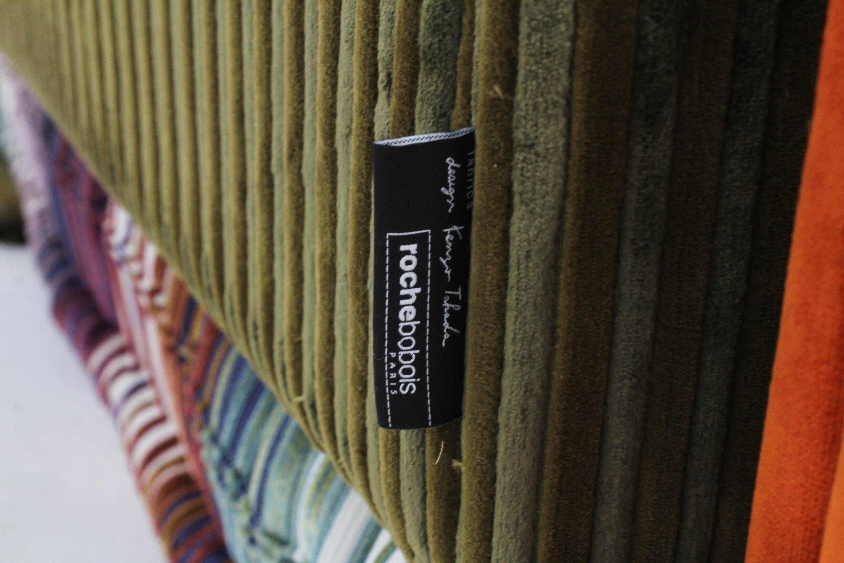 Roche Bobois Mah Jong sofa Missoni design by Hans Hopfer