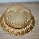 Vintage ceiling light, globe diamond tips