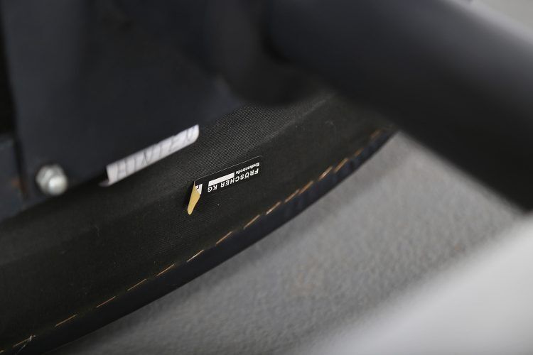 Fröscher Ib Kofod-Larsen leather office chair