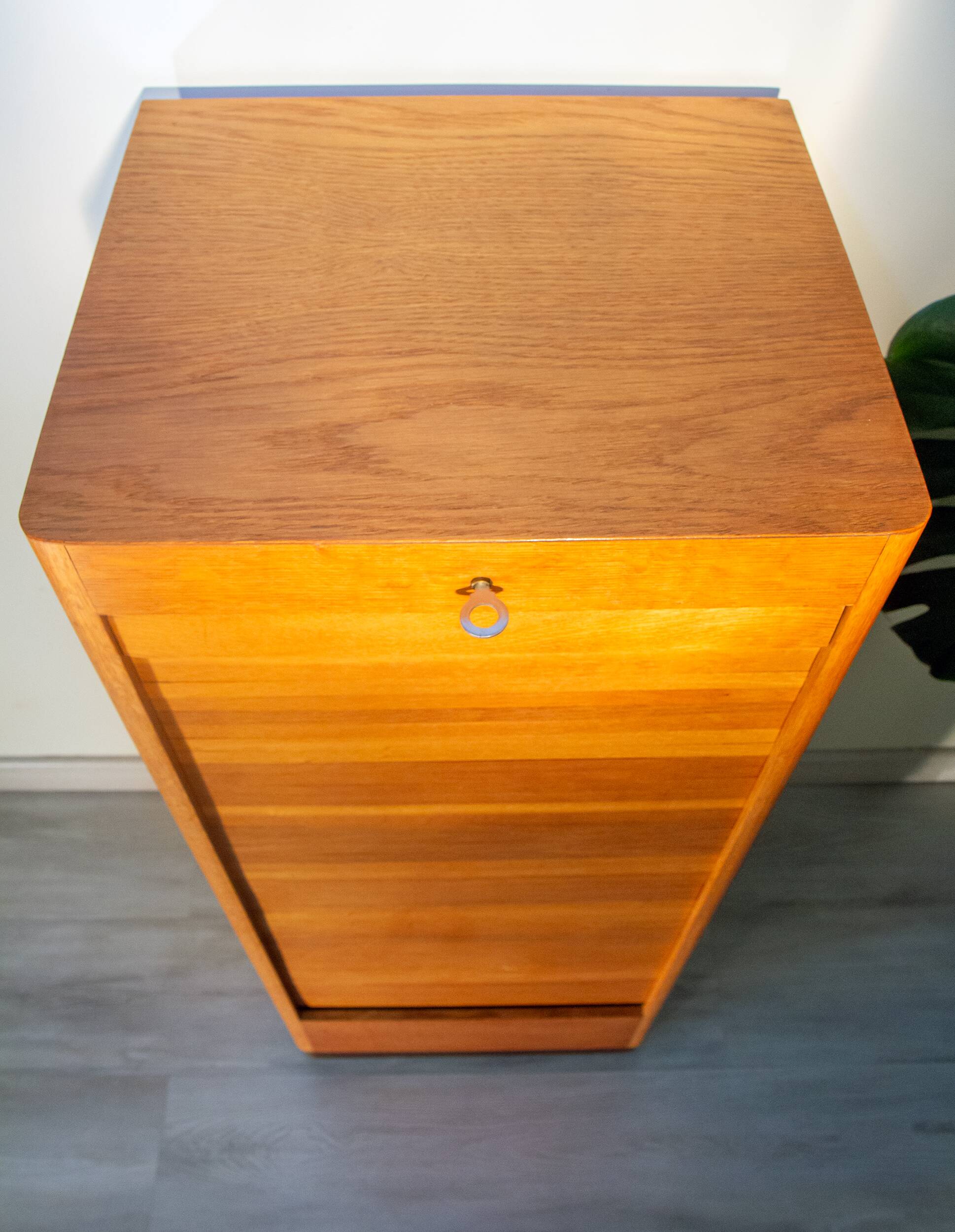 50s curtain filing cabinet