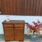 Vintage wooden handle buffet