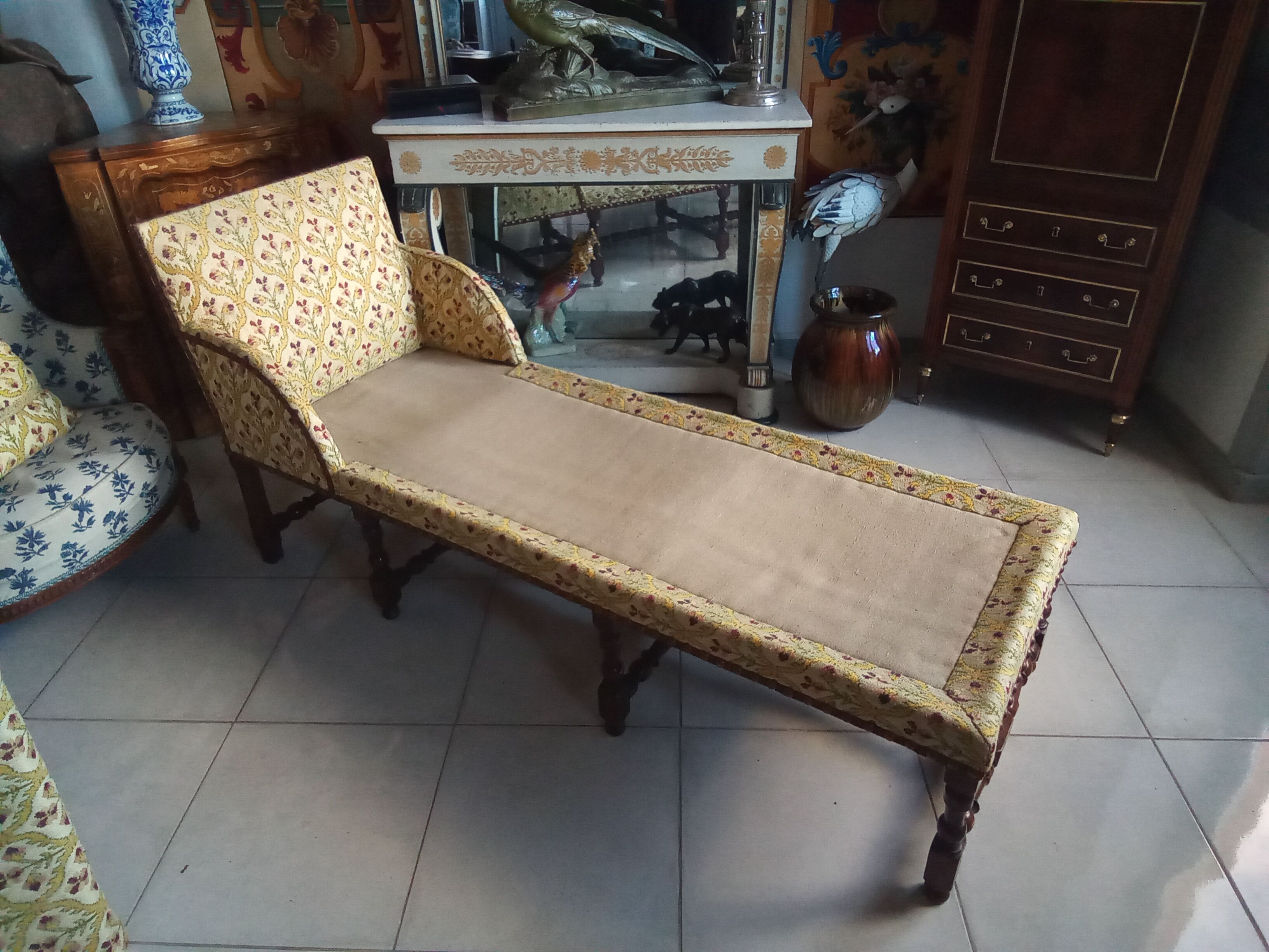 Deck chair, daybed