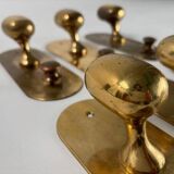 Super Brass Coat Hanger attributed to L. Caccia Dominioni for Azucena, 1962