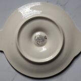 Longwy earthenware oyster plates Copenhagen model