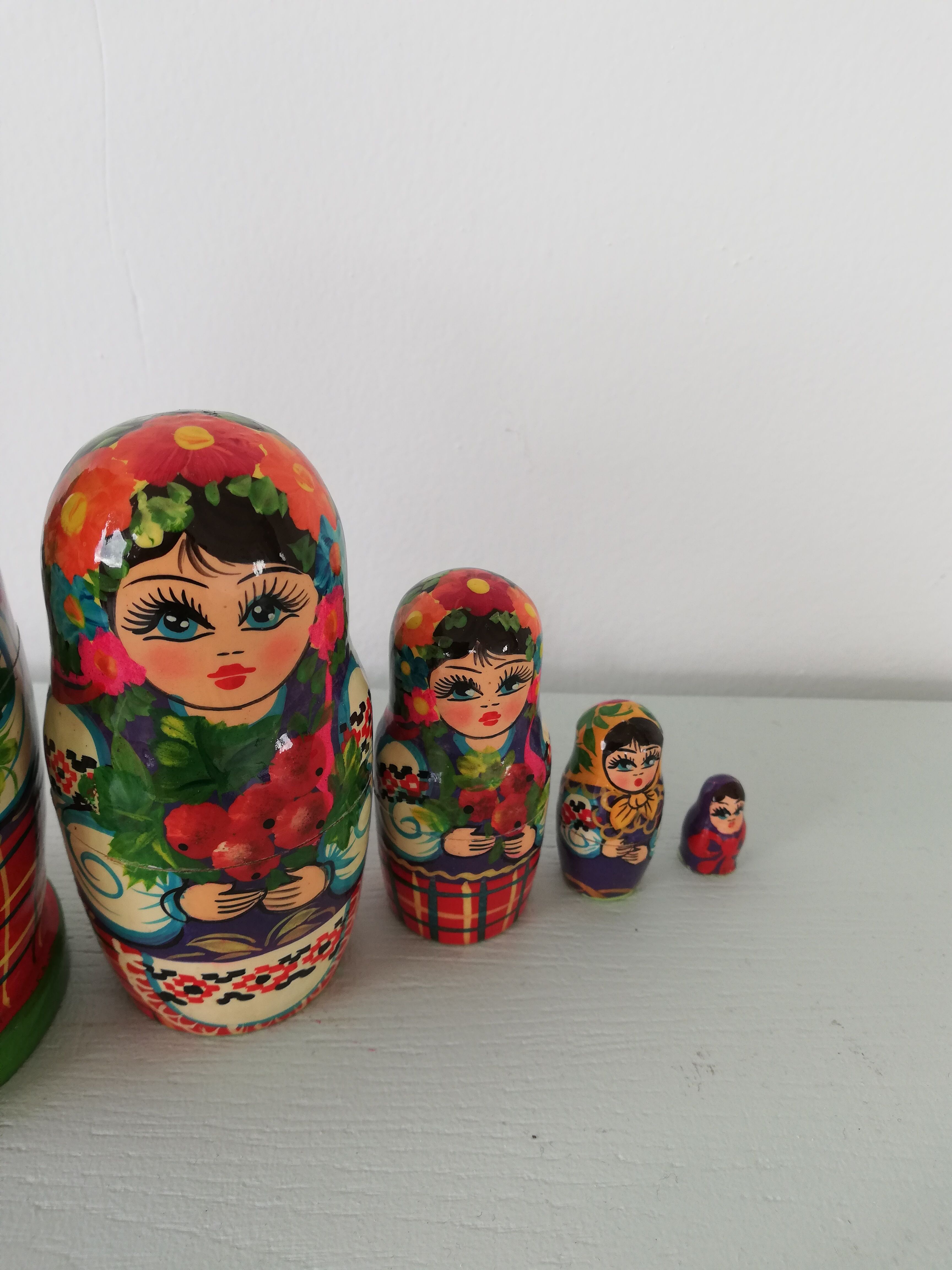 Matriochka Russian dolls 70s