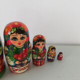 Matriochka Russian dolls 70s