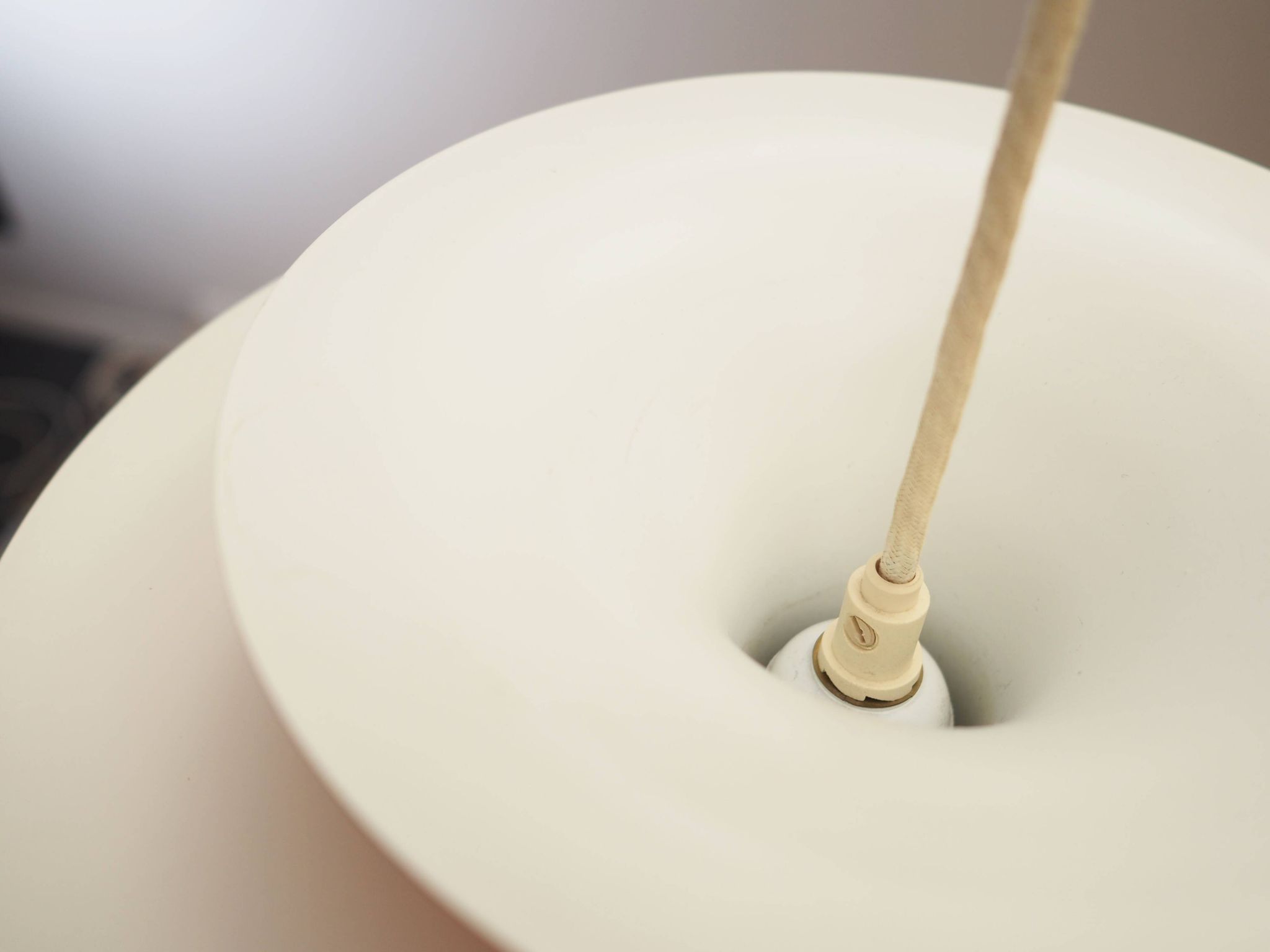 Pendant lamp, Danish design, 1980s, designer: Bent Karlby, manufacture: Lyfa
