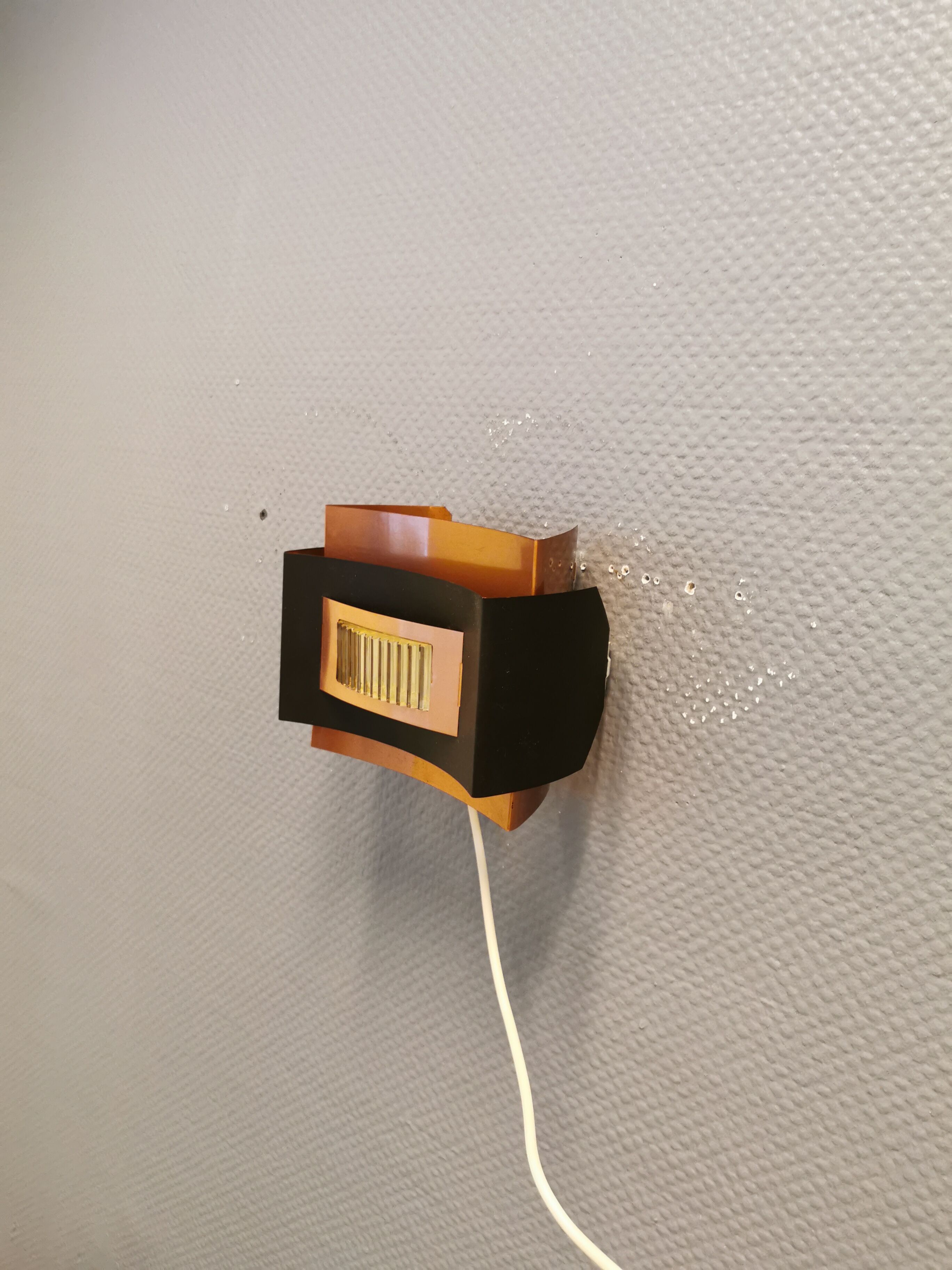 Wall lamp, designed by Werner Schou for his own company Coronell Elektro - Denmark.