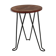 Tabouret en bois et métal, Tchécoslovaquie 1950
