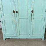 Wooden cloakroom 3 doors