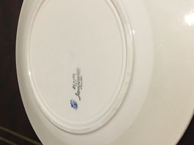 Lot of 2 plates Digoin Sarreguemines