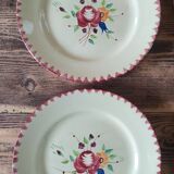 6 flat plates Longchamp model "Padoue"