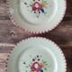 6 flat plates Longchamp model "Padoue"
