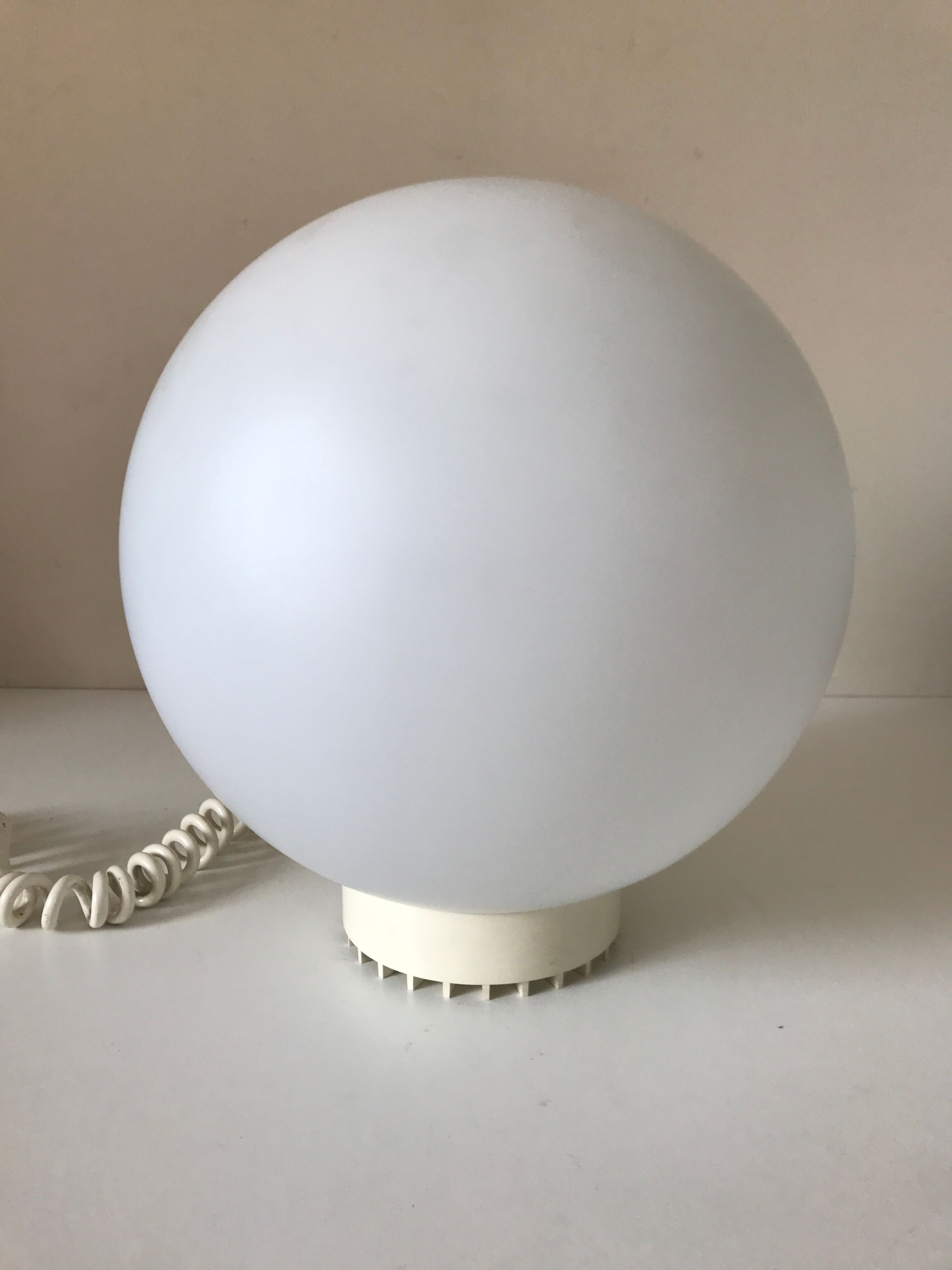 Vintage ball lamp design 70s
