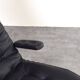 Bauhaus Leather and Chrome Model Fenix Chaise Longue by Sam Larsson for Dux