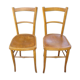 Paire de chaises bistrot anciennes
