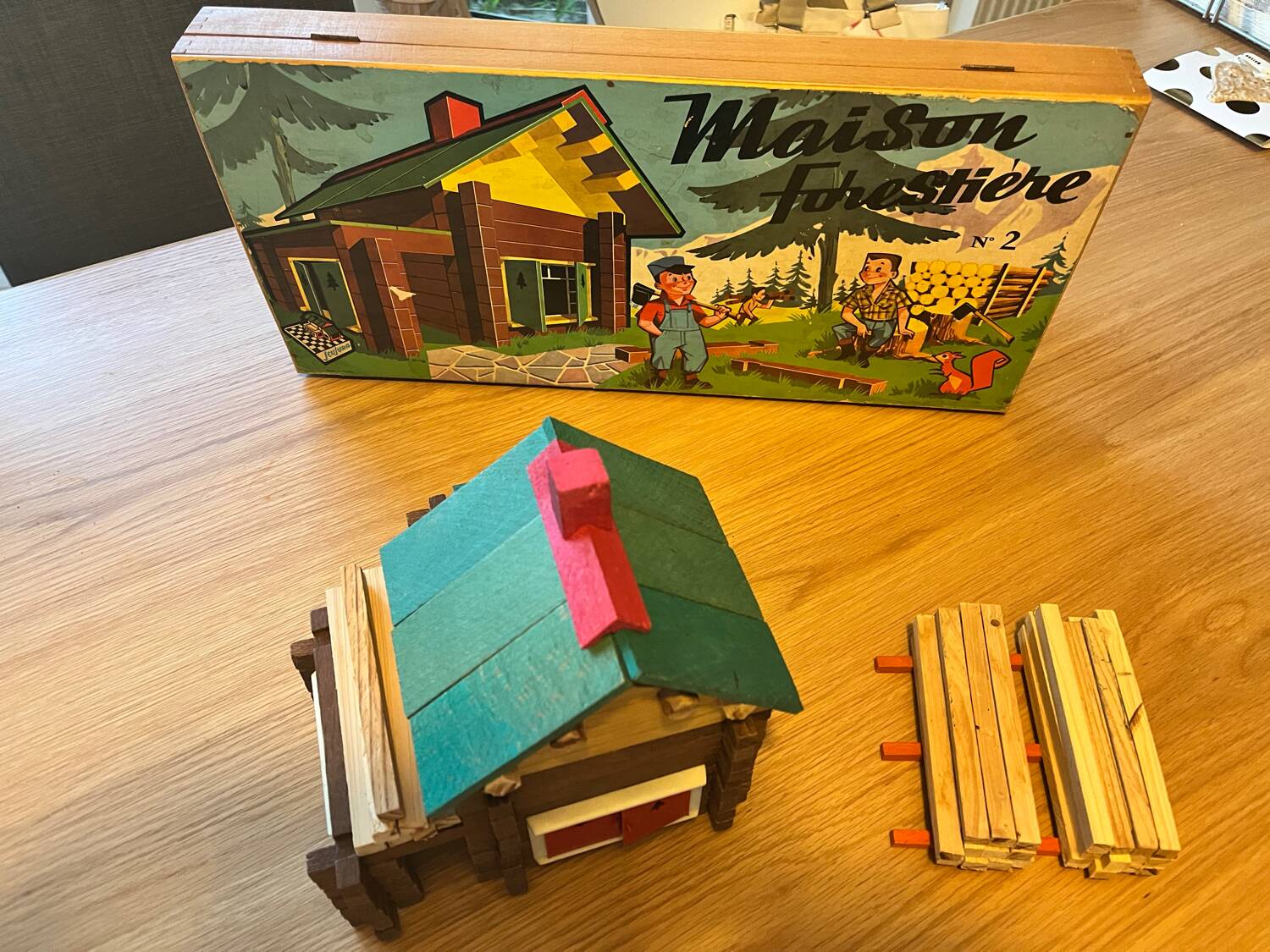 Construction game “Forest house n2”