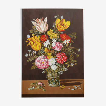 Peinture bouquet de fleurs
