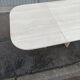 Table basse vintage travertin