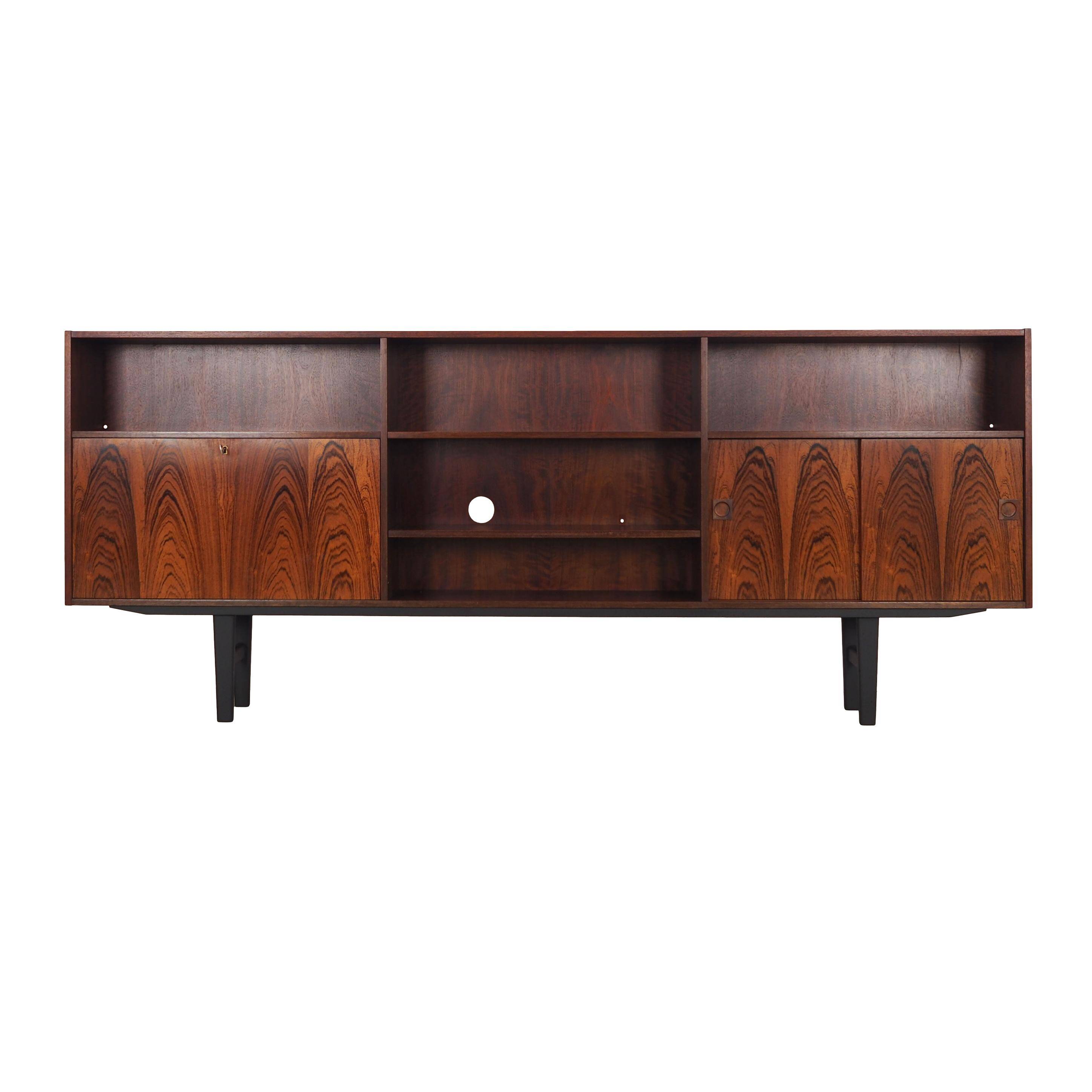 Rosewood bookcase, Danish design, 1970s, production: Farsø Møbelfabrik