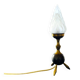 Brass tripod Space Age table lamp