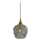 Vintage glass globe lamp