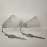 Pair of Art Deco wall lights