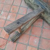 Paire de bancs en bois