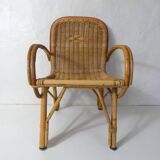 rattan armchair