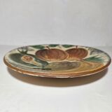 Plato de cerámica "Puigdemont". España 1970s.