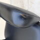 Vintage conference armchair skai black year 50/60