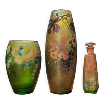 Lot de 3 vases