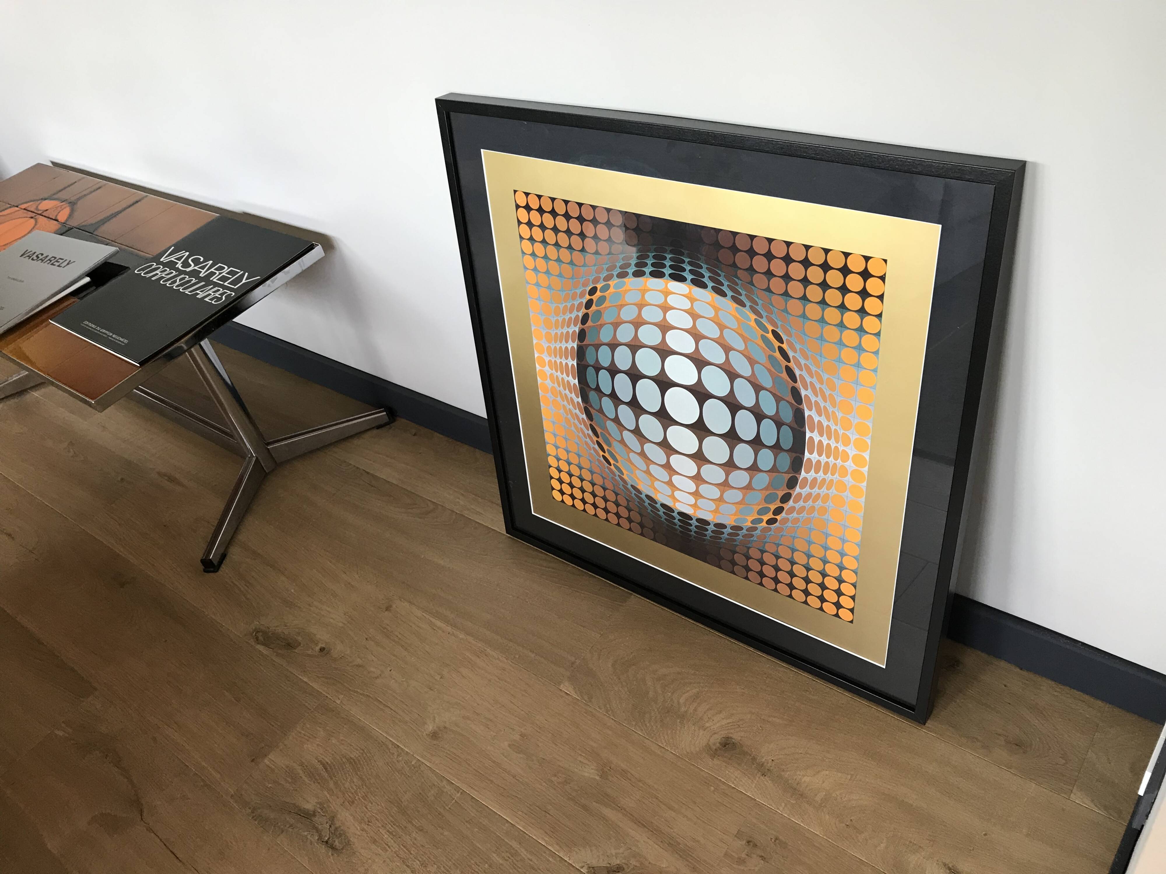 Victor Vasarely - Heliogravure stamped Fondation Vasarely, Edition 1974