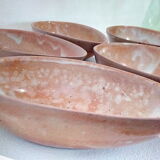 avocado aperitif cups in sandstone