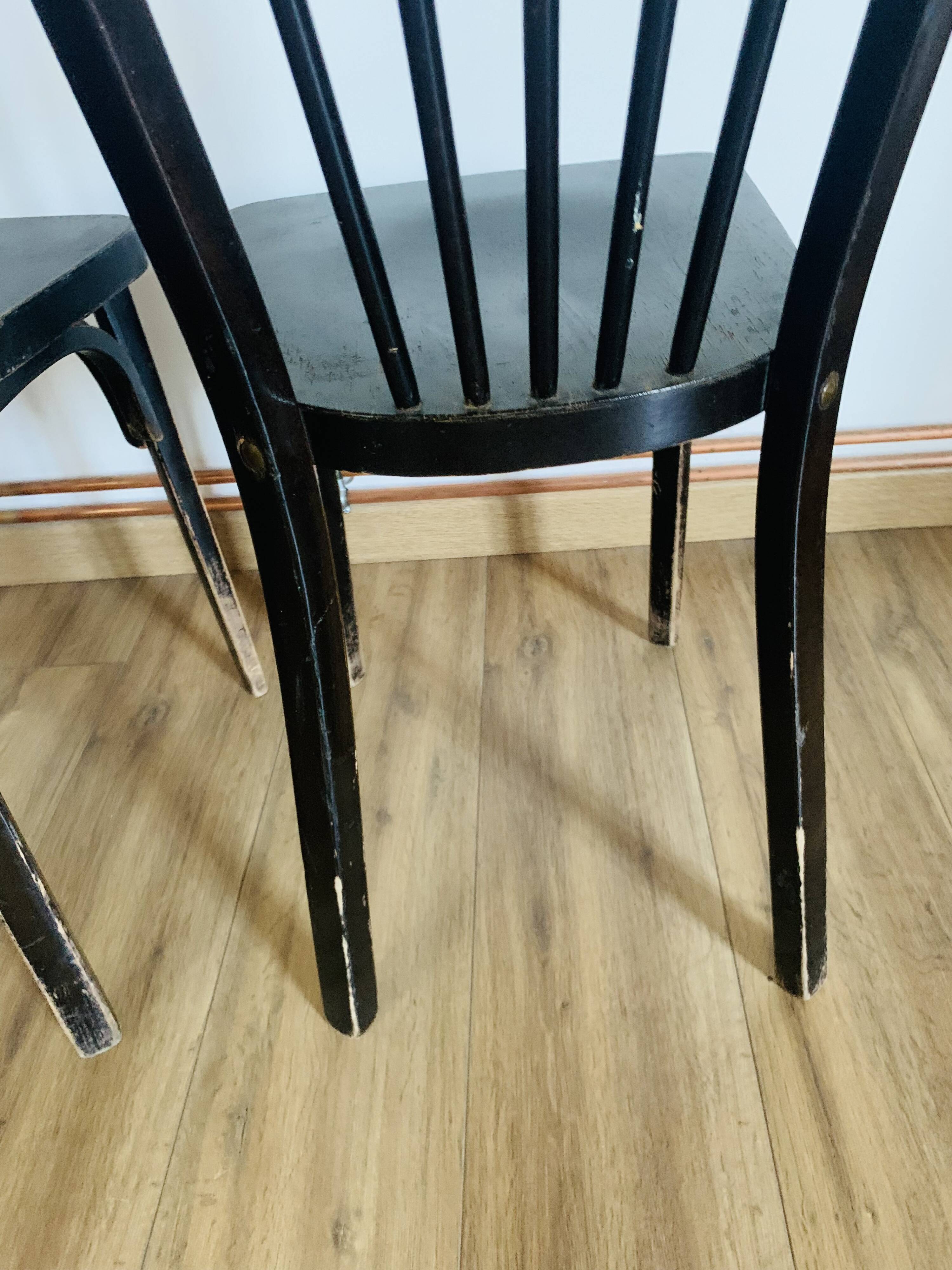 Pair of Baumann chairs model 153