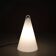 1990s glass “TeePee” lamp by SCE, France