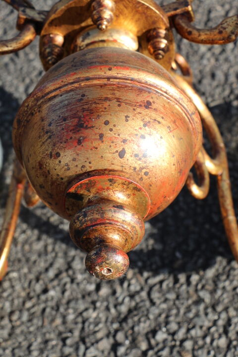 Chandelier 5 branches skated