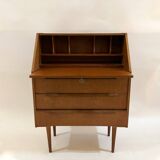 Scandinavian teak secretary