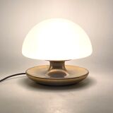 Mushroom mod. VP gold table lamp, Vittorio Balli e Romeo Ballardini, Sirrah, 1970s