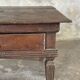 Petit écritoire table basse ancienne indonésienne en teck H33 40,5x55