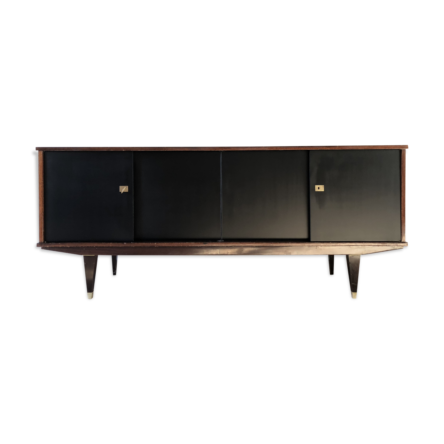 Black vintage sideboard
