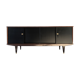 Black vintage sideboard