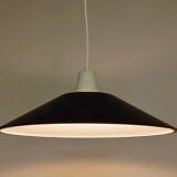 Rare black Combi Lamperne series pendant lamp by Per Iversen for Louis Poulsen