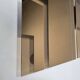 Pair of Andromeda mirrors by Nanda Vigo in 1974 for Glas Italia.