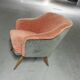 Canapée Danois années 50 60 et son fauteuil
