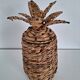 Boîte en jonc ananas
