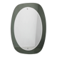 1980s Oval Italian Mirror
