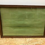 Carved wood photo frame